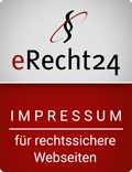 eRecht24-Siegel IMPRESSUM für rechtssichere Webseiten