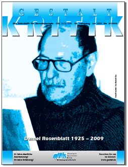 Cover: Gestaltkritik 2/2009
