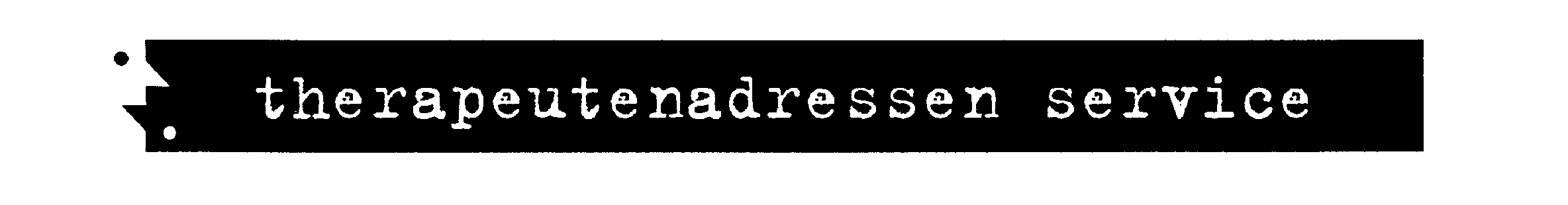 Logo: Therapeutenadressen Service