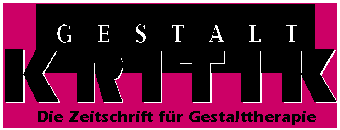 Logo: Gestaltkritik - Zeitschrift für Gestalttherapie