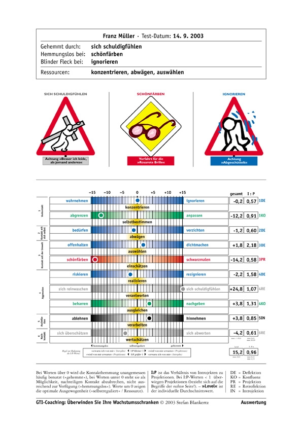 GTI-Testauswertung (Beispiel)