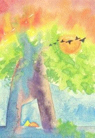 Aquarell: Werner Schmidt